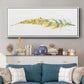 Tail Feather III - Floater Framed Canvas Print