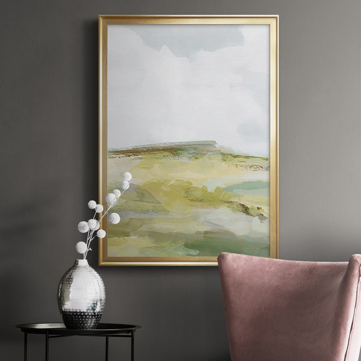 Inlet Impression I - Modern Framed Canvas Print