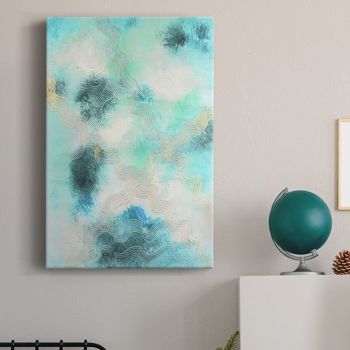 Blue Shift I Premium Gallery Wrapped Canvas - Ready to Hang