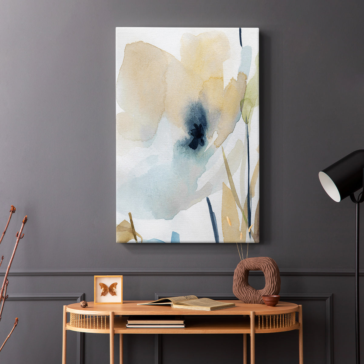 Blooming Wash II - Canvas Art Print