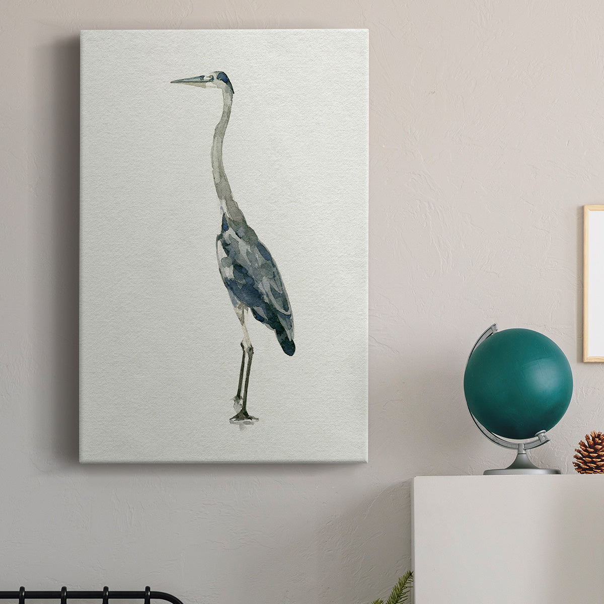 Saltwater Herons II  Premium Gallery Wrapped Canvas - Ready to Hang