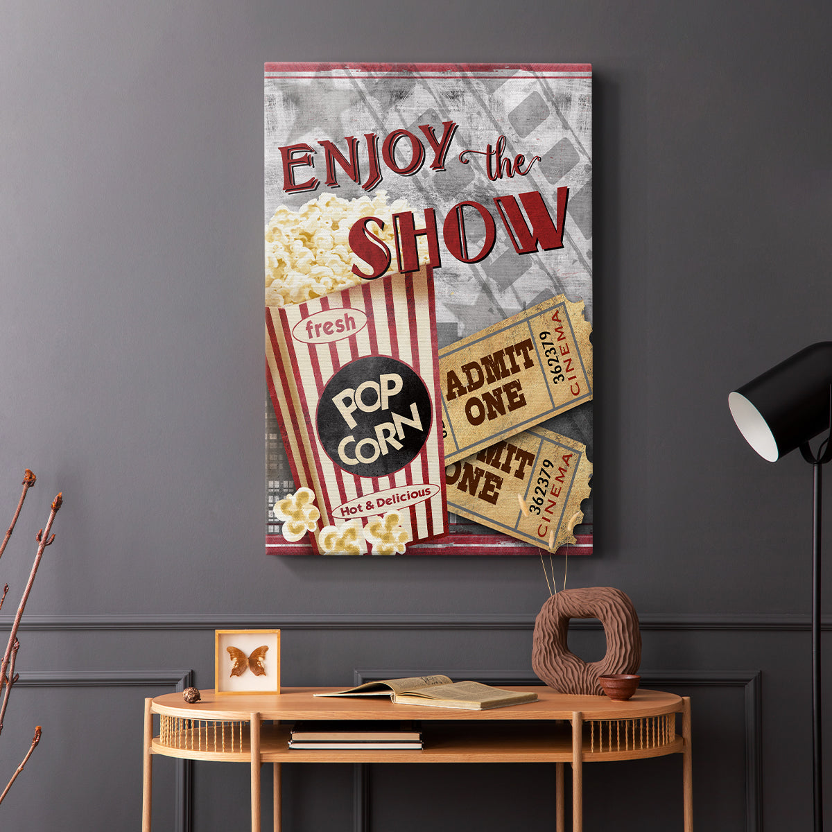 Movie Night I - Canvas Art Print