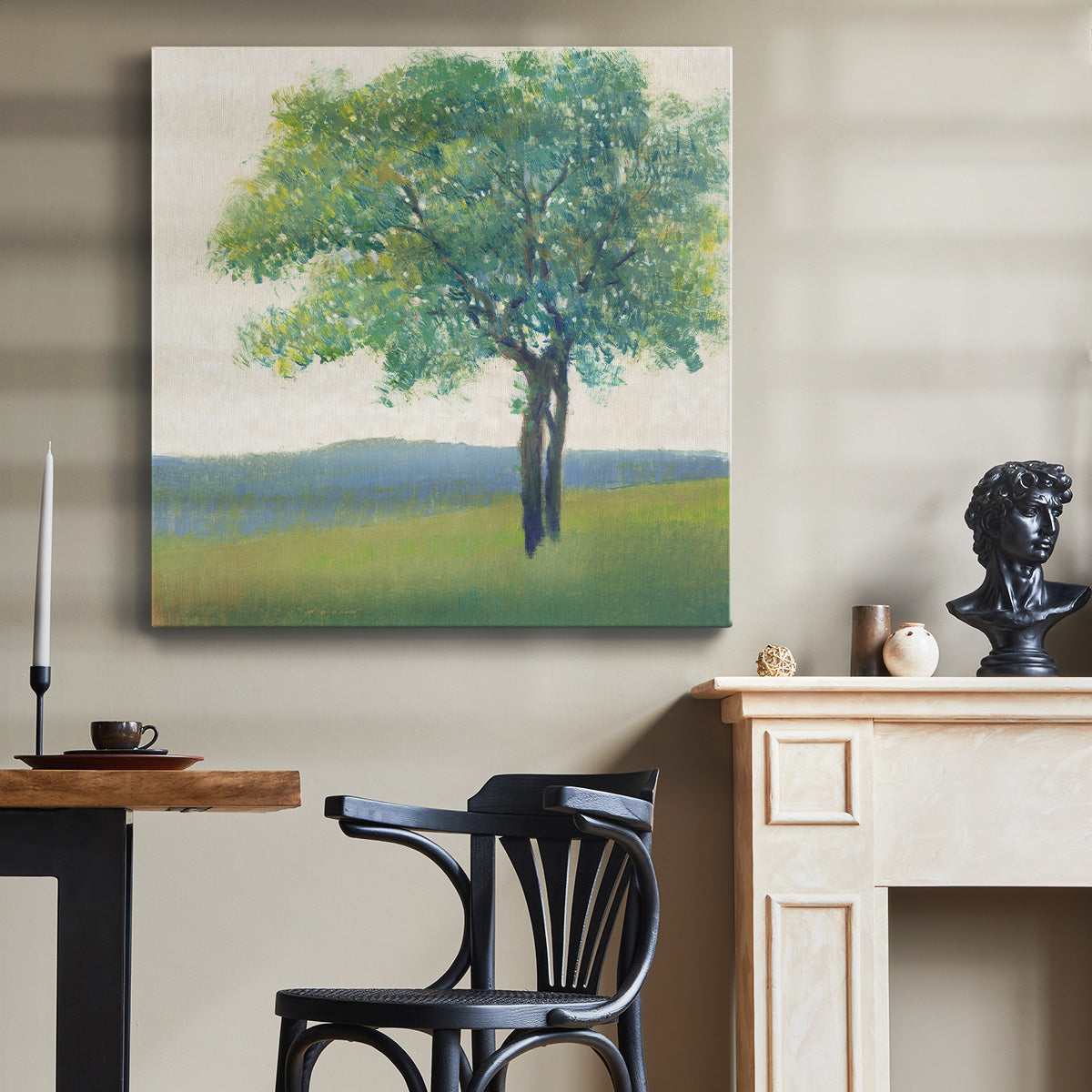 Solitary Tree II - Canvas Art Print