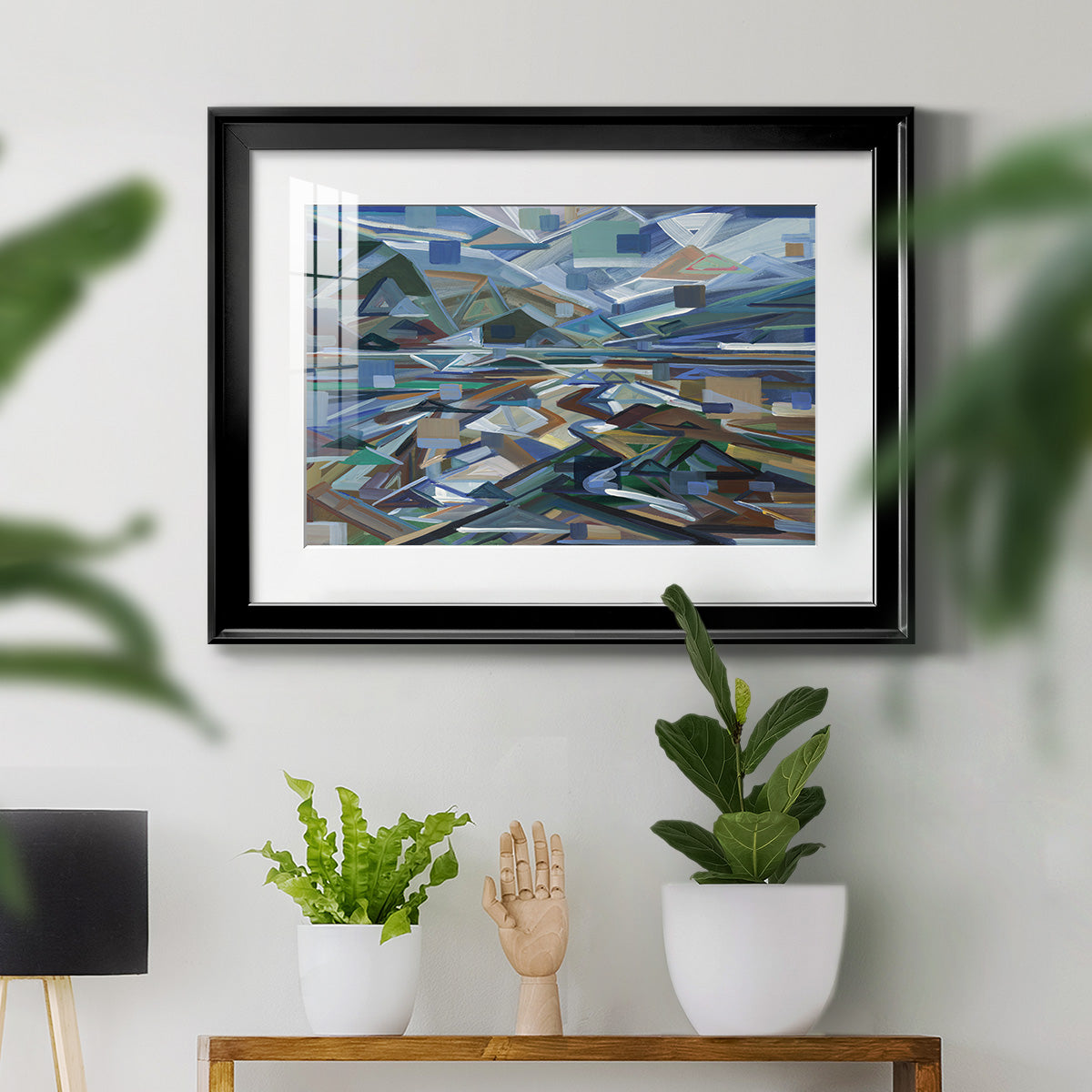 Low Tide - Modern Framed Art Print