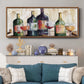 The Dinner Party - Floater Framed Canvas Print