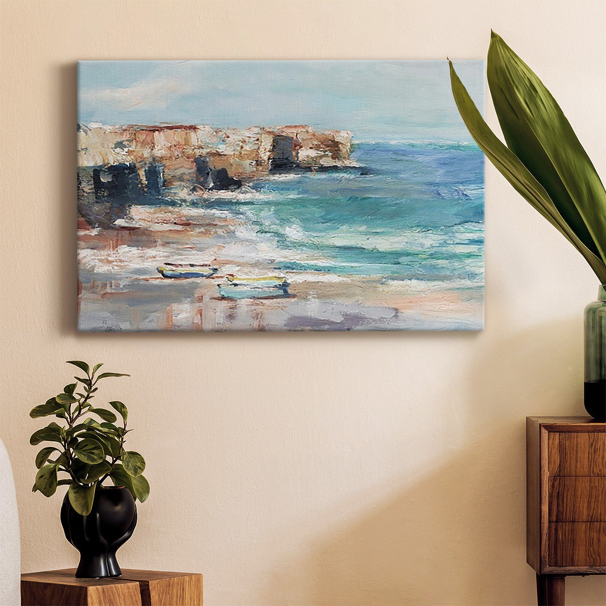 Sea Cliff Study I Premium Gallery Wrapped Canvas - Ready to Hang