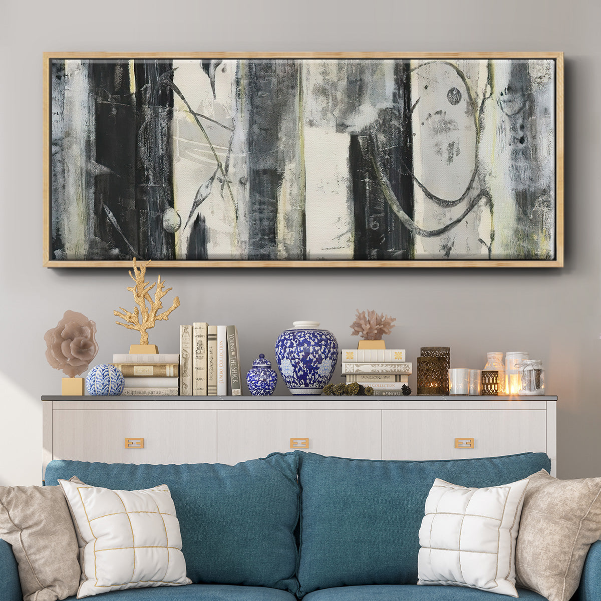 Standing Tall II - Floater Framed Canvas Print