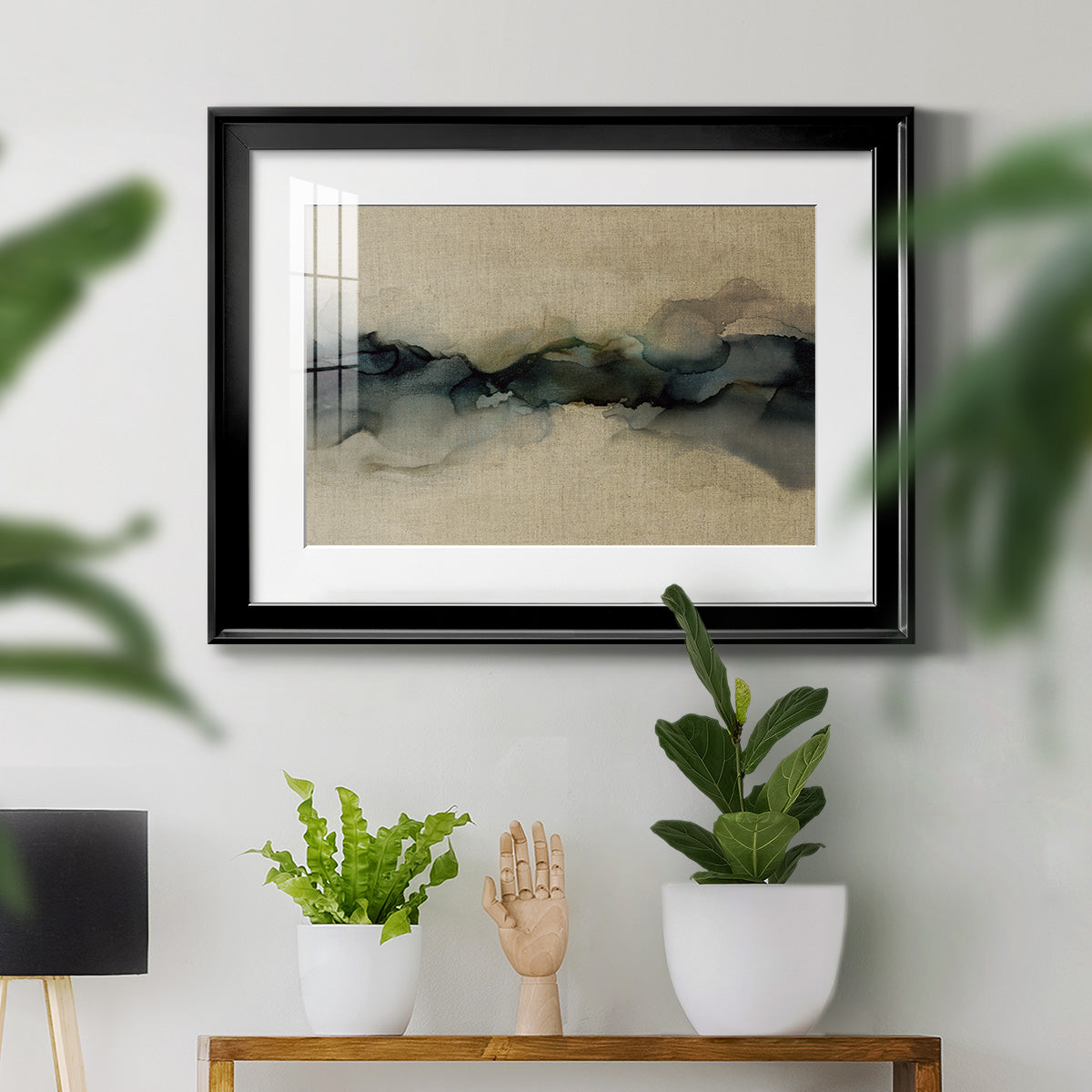 Ocean Streams - Modern Framed Art Print