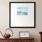 Silhouette Sunset Premium Framed Print Double Matboard