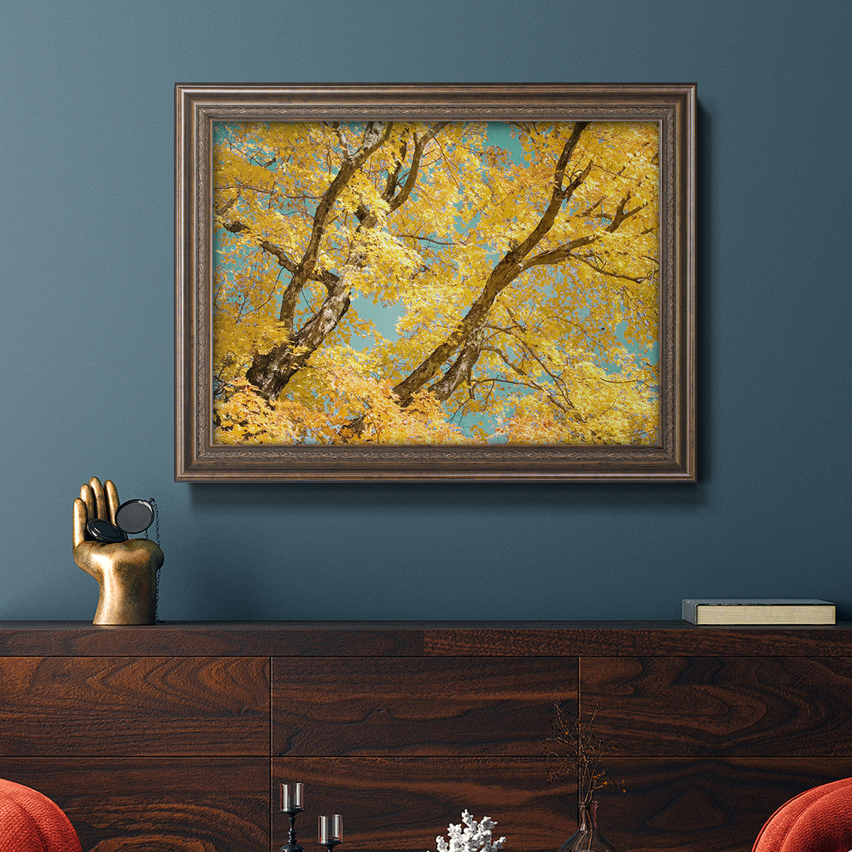 Autumn Tapestry V Premium Framed Canvas- Ready to Hang