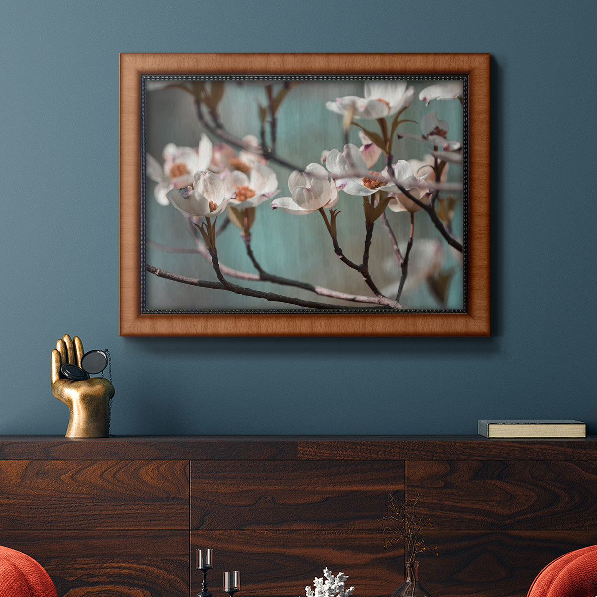 Dogwood Spring IV Premium Framed Canvas- Ready to Hang