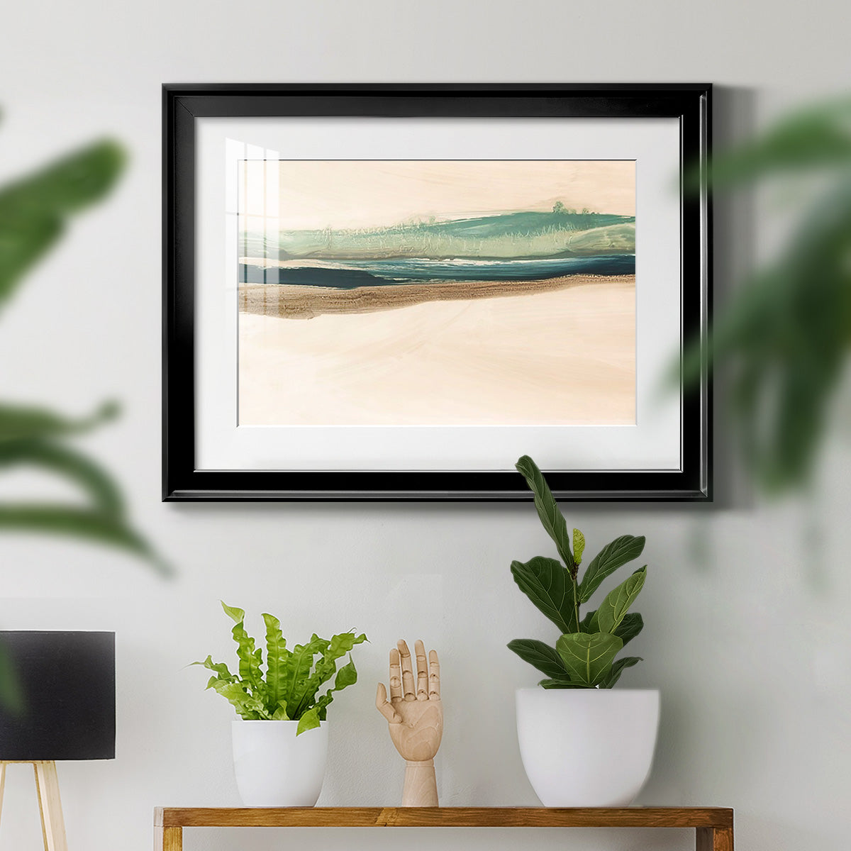 Layered Horizon II Premium Framed Print - Ready to Hang