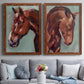 Paint by Number Horse I - Premium Framed Canvas 2 Piece Set - Ready to Hang