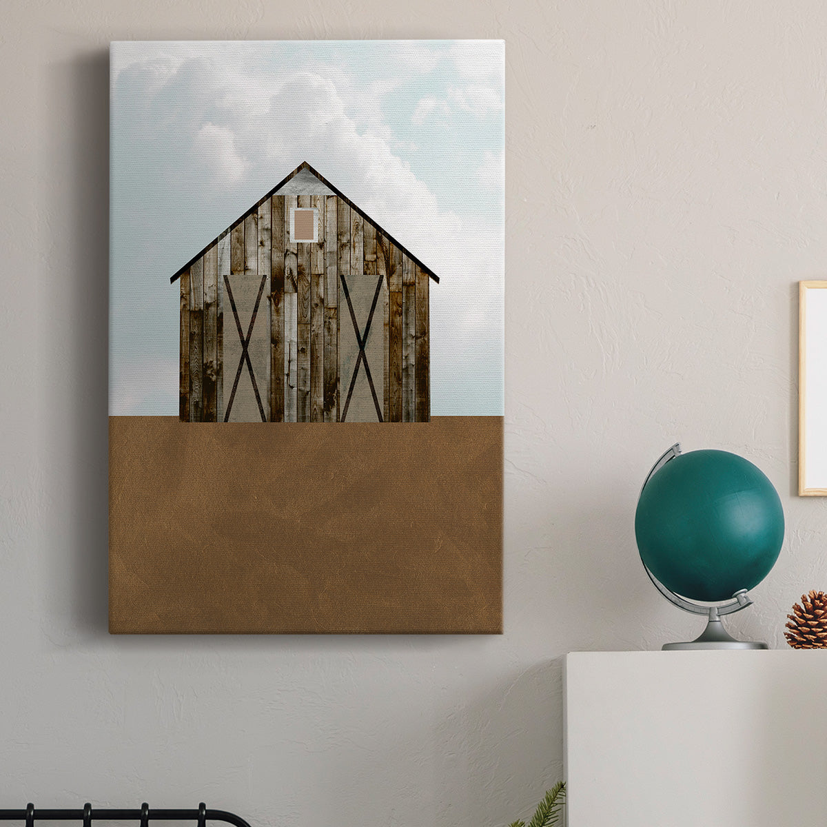 A Barn's Portrait III Premium Gallery Wrapped Canvas - Ready to Hang