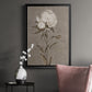 Pretty As A Peony II - Modern Framed Canvas Print