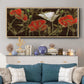 Golden Poppy - Floater Framed Canvas Print