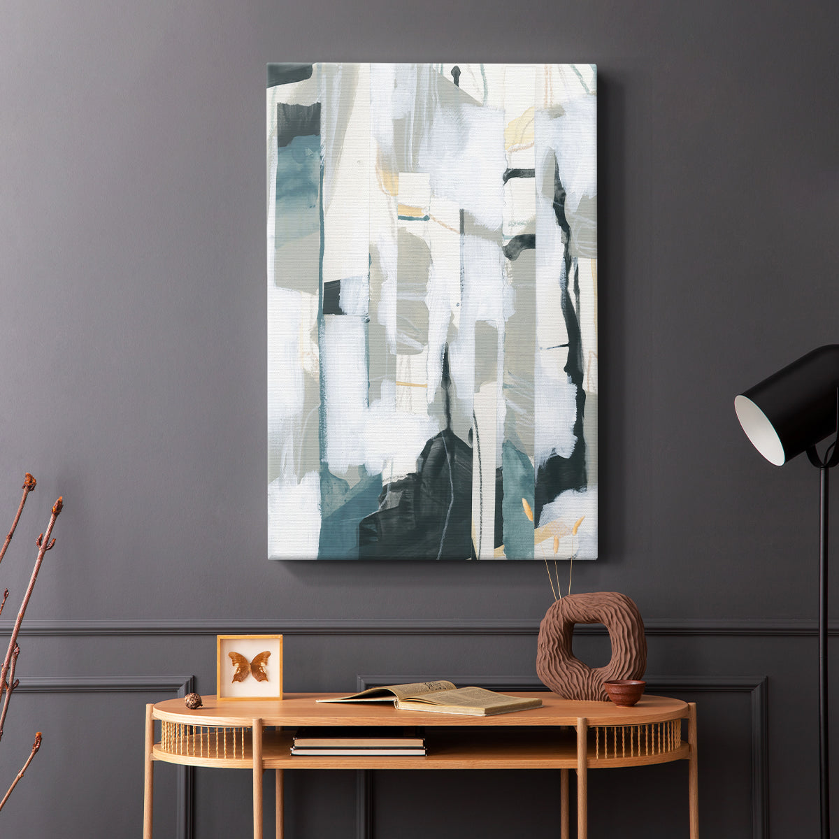 Sea Cavern Strata I - Canvas Art Print