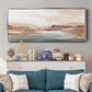 Twilight Desert Mirage - Floater Framed Canvas Print