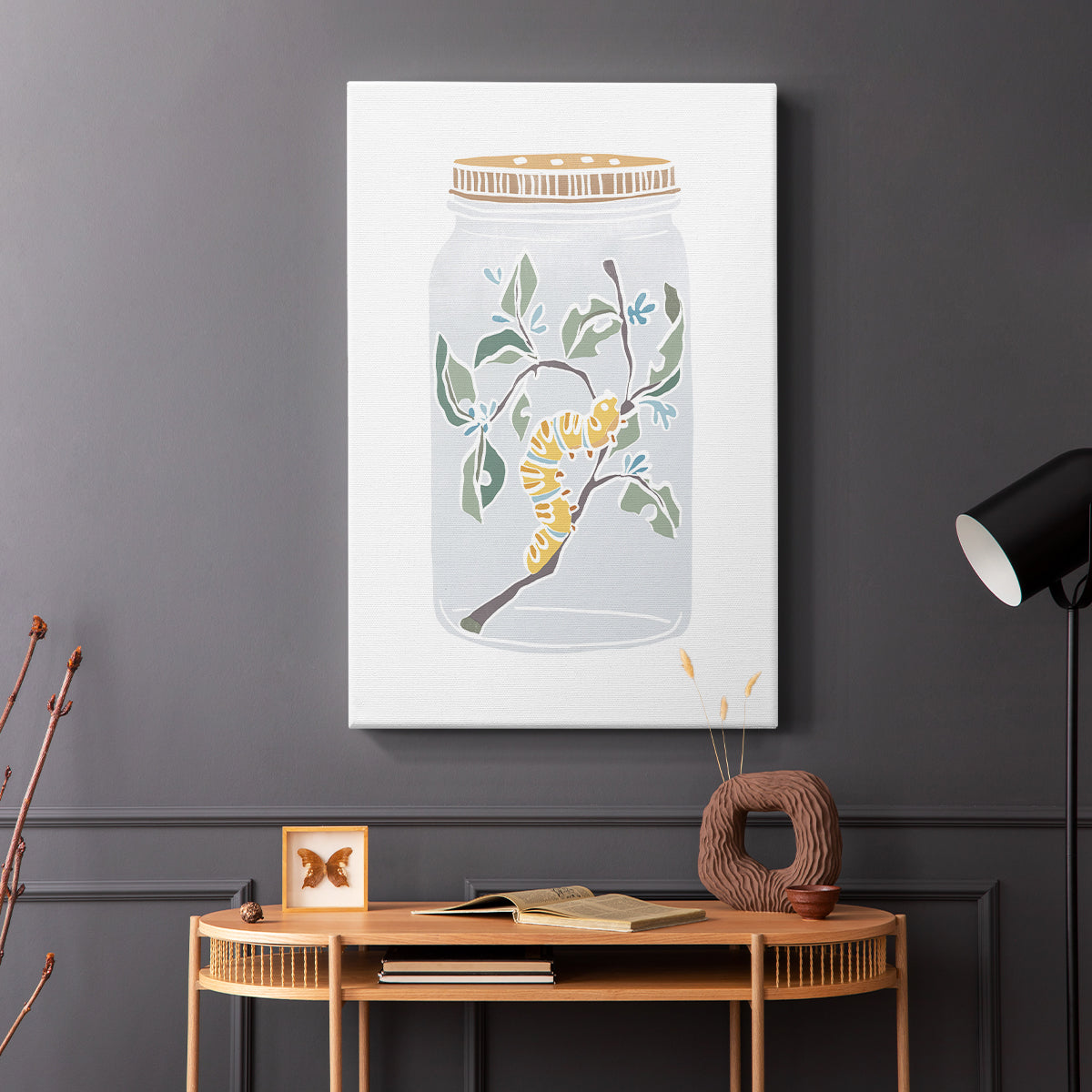 Nature Jar IV - Canvas Art Print