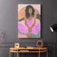 Curly Lady IV - Canvas Art Print