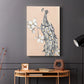 Peacock in Gold I -