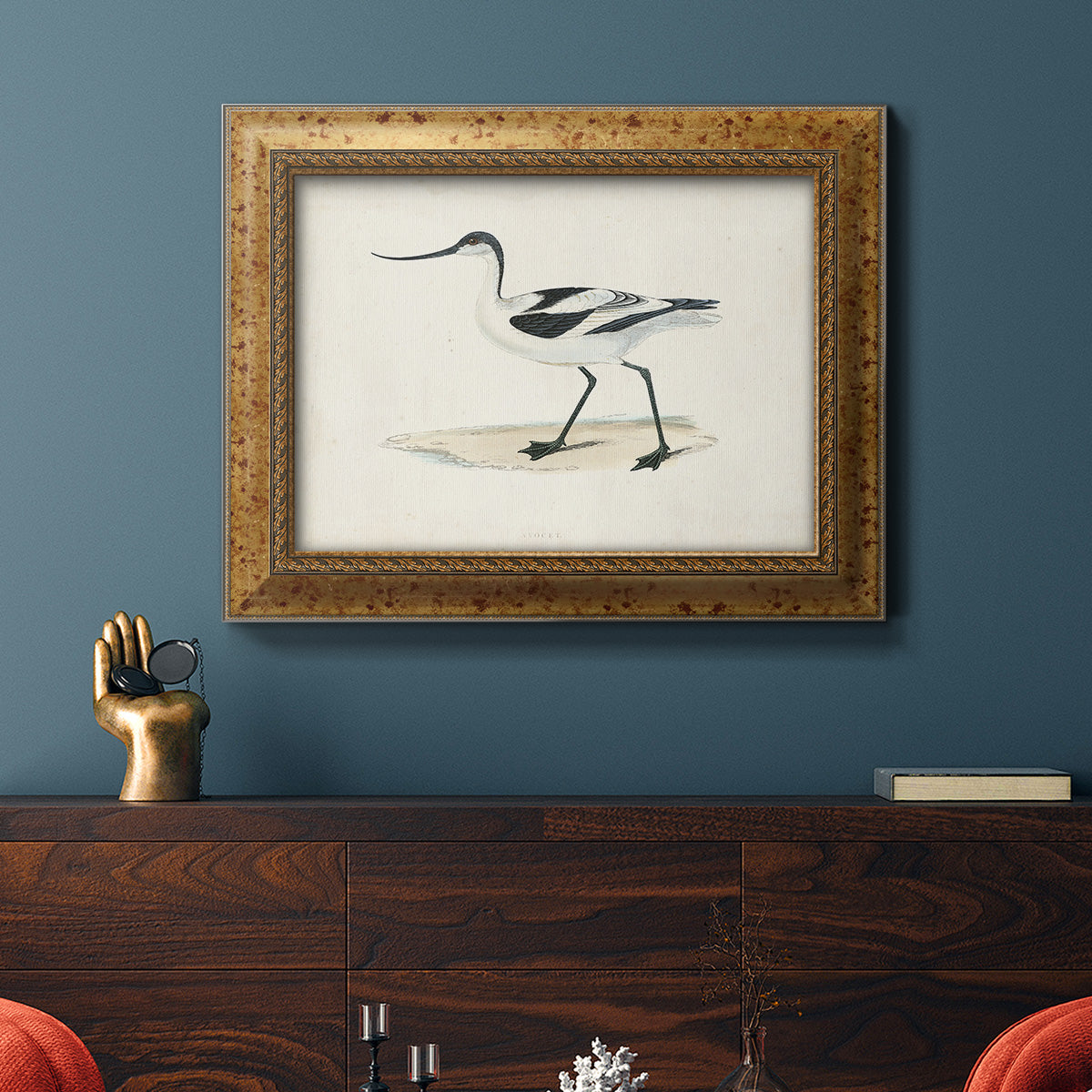 Morris Sandpipers IV Premium Framed Canvas- Ready to Hang