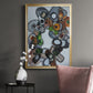 Amelia Island Stones - Modern Framed Canvas Print