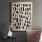 Chalk and Flint III - Modern Framed Canvas Print
