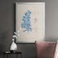 Blue Marine Algae VI - Modern Framed Canvas Print