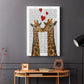 Giraffe Love - Canvas Art Print
