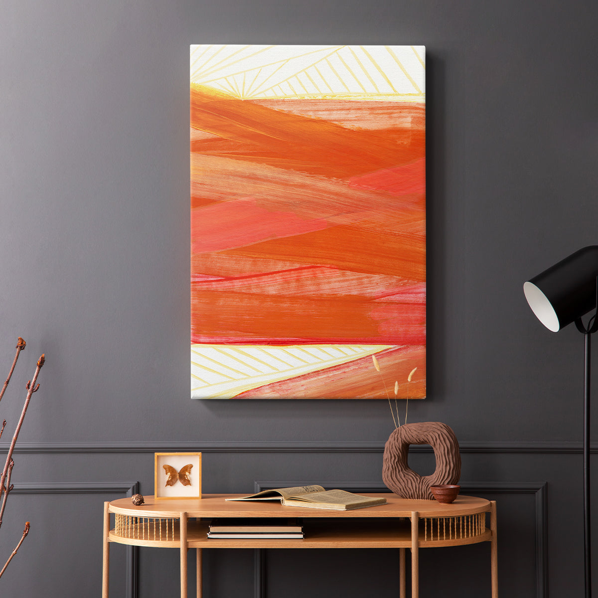 Warm Rays II - Canvas Art Print
