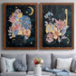 Moonlight Flowers I - Premium Framed Canvas 2 Piece Set - Ready to Hang