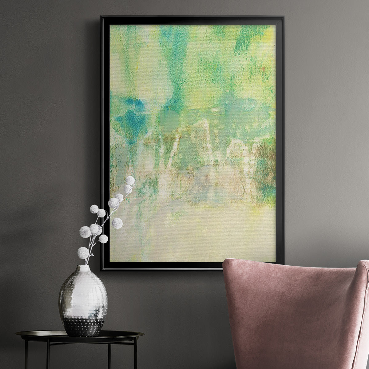 Serus II - Modern Framed Canvas Print