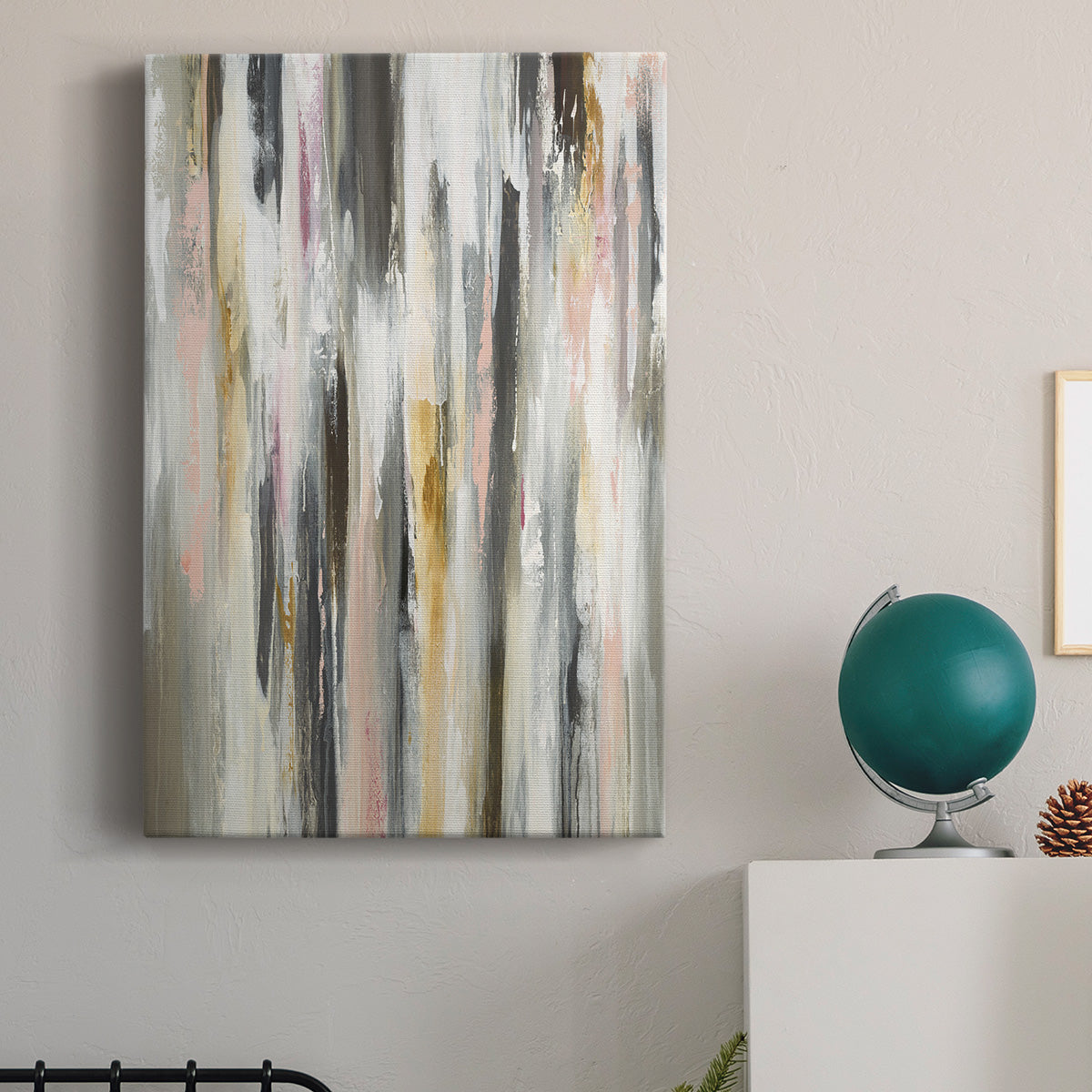 Color Ripple II Premium Gallery Wrapped Canvas - Ready to Hang