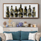 Wine Selection - Floater Framed Canvas Print