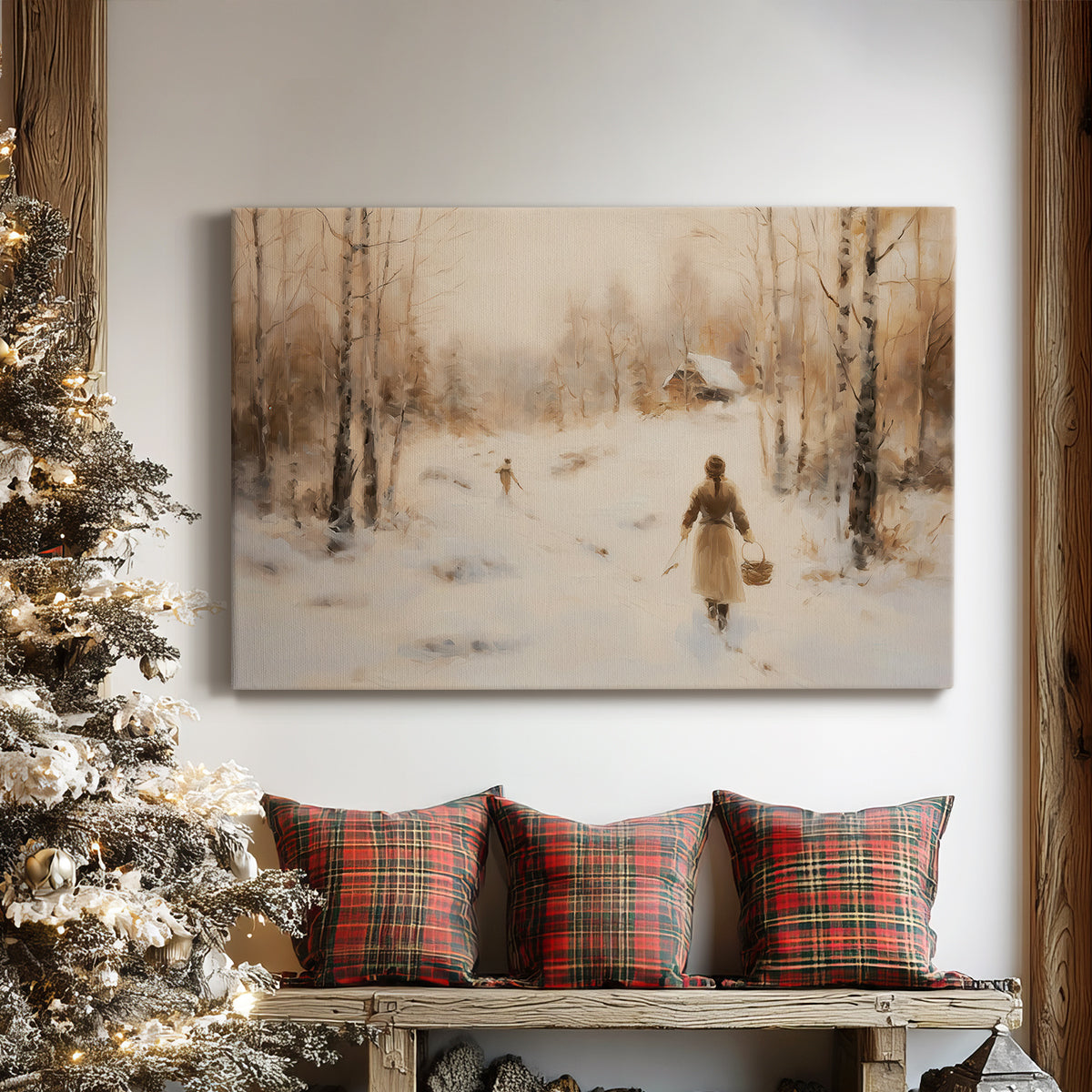 Skies of Sugar Serenade - Canvas Art Print