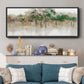 Subtle Meadow Reflections - Floater Framed Canvas Print