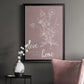 Love Home - Modern Framed Canvas Print