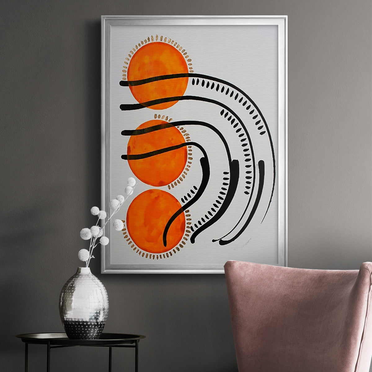 Get a Grip - Modern Framed Canvas Print