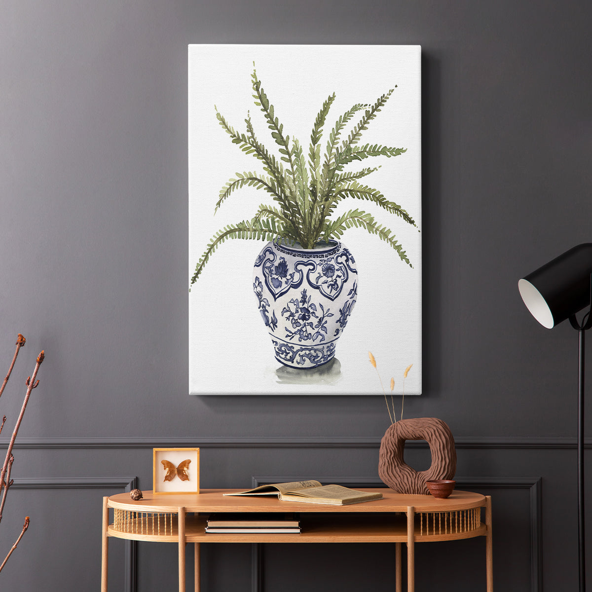 Fern House I - Canvas Art Print