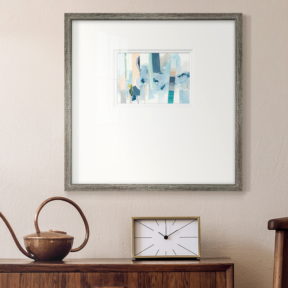 Liquid Strata II Premium Framed Print Double Matboard