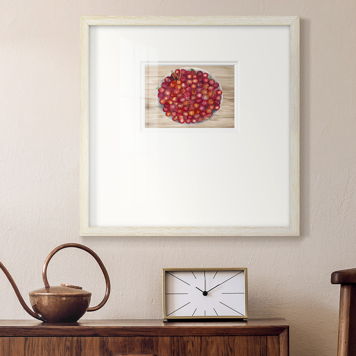 Bowls of Fruit IV Premium Framed Print Double Matboard