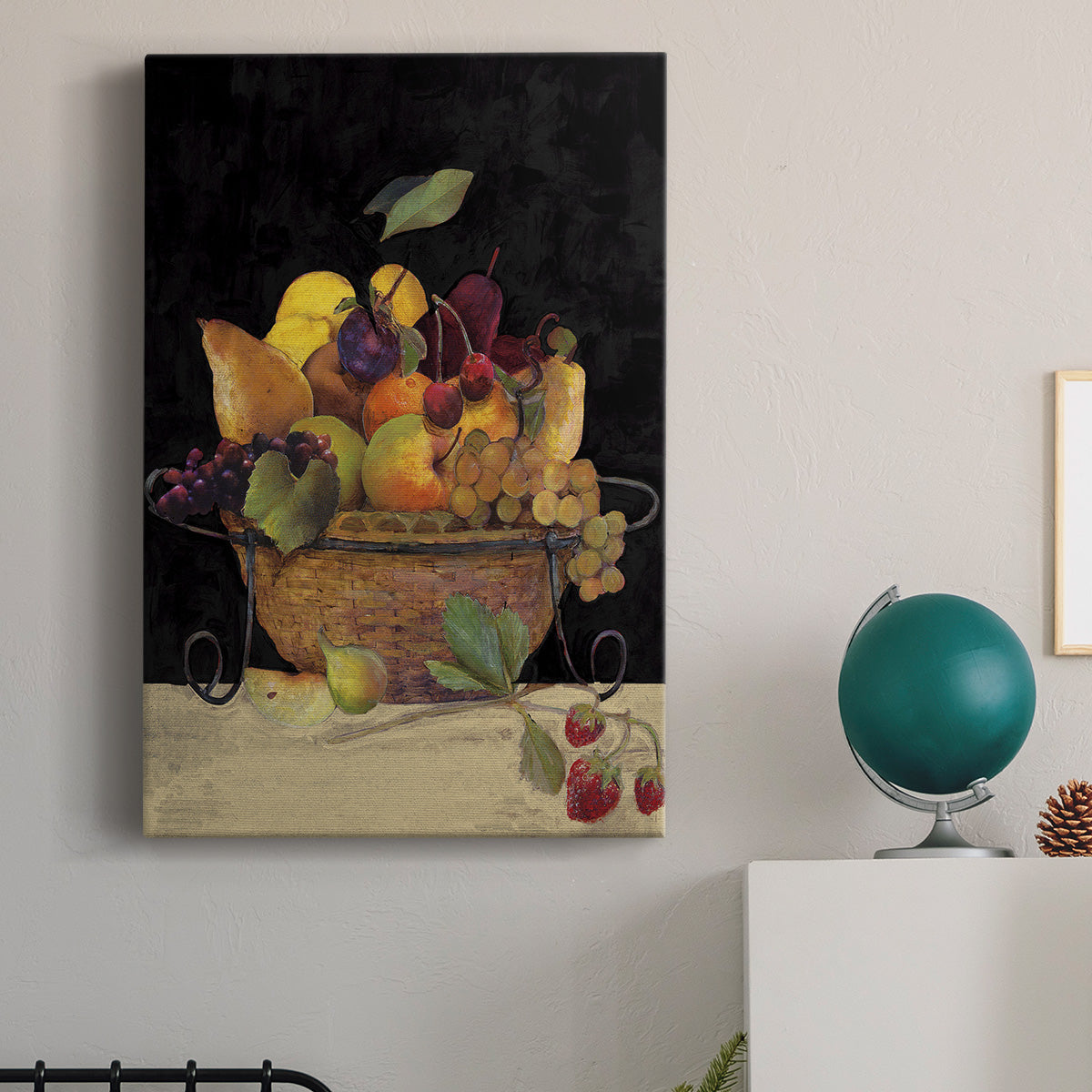 Fruit Basket II Revisit Premium Gallery Wrapped Canvas - Ready to Hang