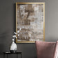 Bronzed II - Modern Framed Canvas Print