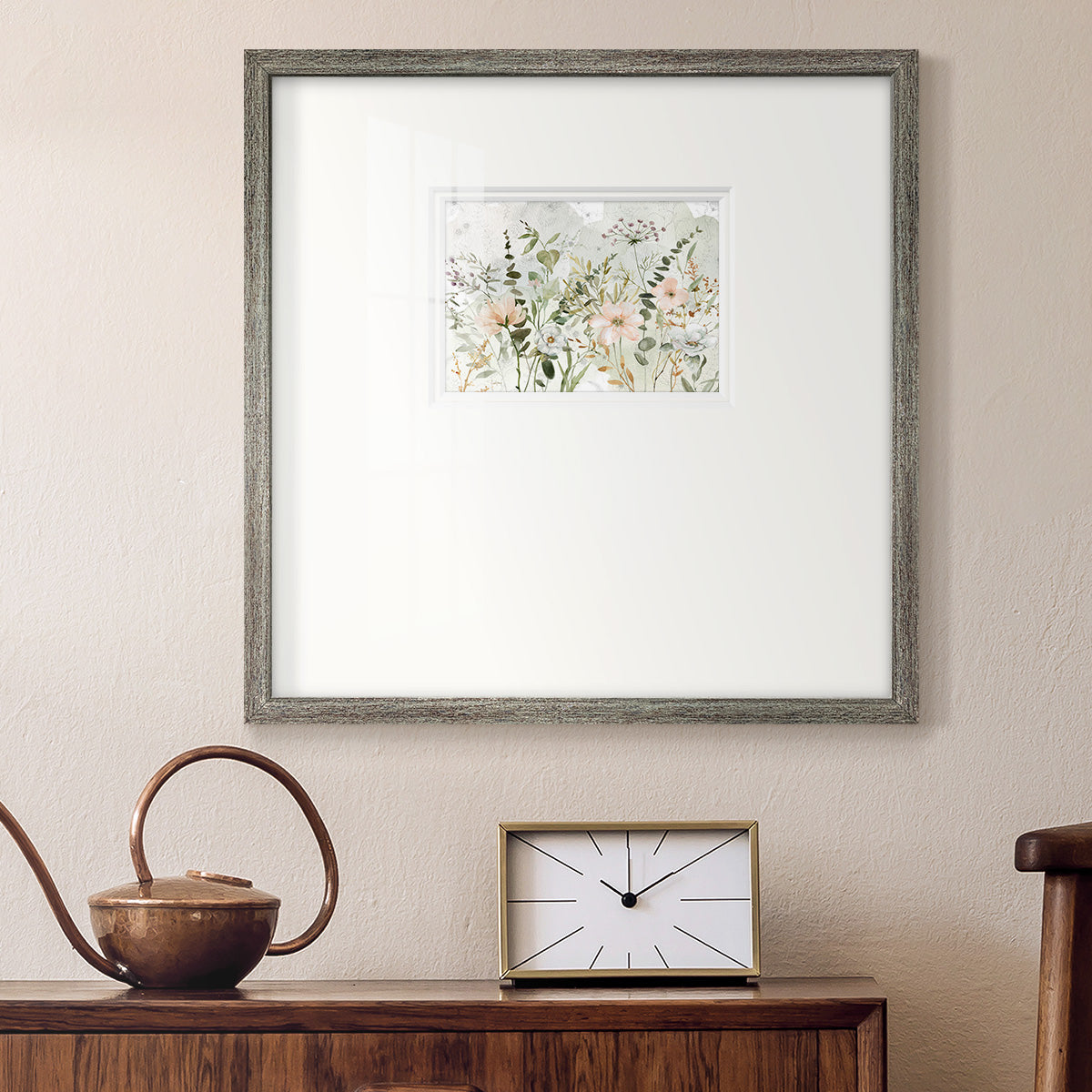 Botanical Sketchbook Premium Framed Print Double Matboard