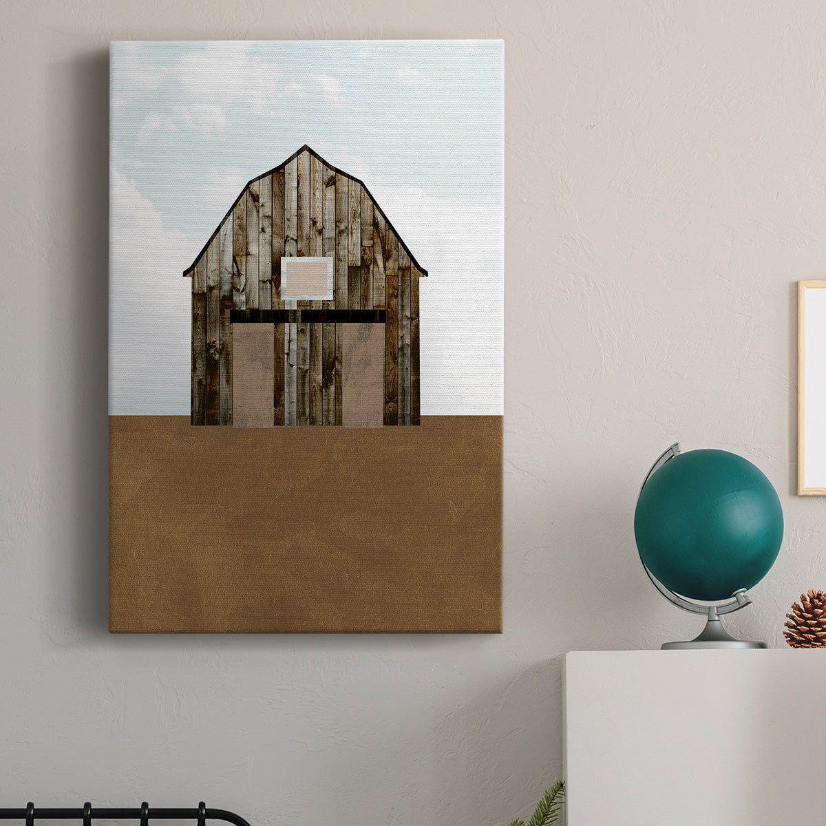 A Barn's Portrait IV Premium Gallery Wrapped Canvas - Ready to Hang