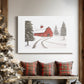Silver Dawn Lane - Canvas Art Print