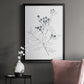 Indigo Sketch I - Modern Framed Canvas Print