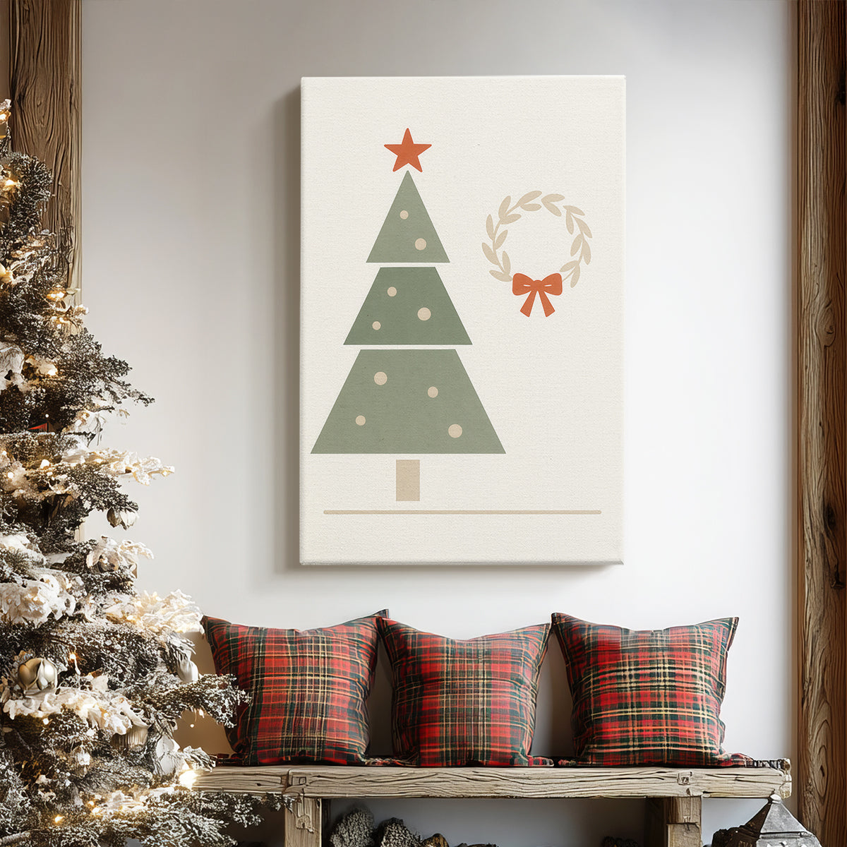 Bells of Silver Serenade - Canvas Art Print