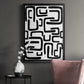 Shuffle II - Modern Framed Canvas Print